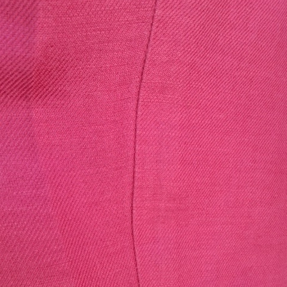 Emma James Hot Pink Blazer Short Sleeve and Linen Pant Suit Set - Picture 9 of 11